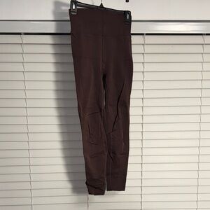 Fabletics Brown High-Waisted Leggings
